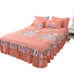 📢📢70% discount!! ⏰ 3-piece ruffled bed skirt set 🛏️