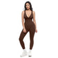 🎉Last Day Promotion 49% OFF💞Deep V Shapewear with Chest Support Breathable High-Waisted Tummy Control Jumpsuit