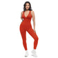 🎉Last Day Promotion 49% OFF💞Deep V Shapewear with Chest Support Breathable High-Waisted Tummy Control Jumpsuit