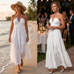 💃New Arrival 50% OFF!!✨Halter Neck Backless Tiered Maxi Dress