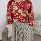 🔥Summer Hot Sale-50% Off!!✨Women's Floral Kimono Ruffle Sleeve Tie Cardigans Flowy Boho Loose Cover Ups