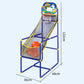 ⏰60% OFF NOW!⛹️Fast Shipping 🚚💨Kids' Indoor Basketball Arcade Game with 4 Balls🏀