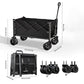 🌲 Scandinavian outdoor trolley – foldable, on wheels & perfect for the beach, the woods & festivals; built to withstand rough handling and all weathers 🌦️