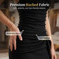 💐50% OFF ! Side Drape Bodycon Dress – Elegant Detail, Feminine Silhouette 🌸💃【Limited Offer】