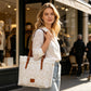 ✨🩷New Arrivals Special Price :￡11.99!🩷👜Nice Gift-Elegant Lace Large Capacity Tote Bag