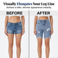 🔥Women's Ripped High-Waist Denim Bermuda Shorts