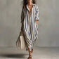 ⏳Time-Limited Special⏰Women's Casual Striped Long Sleeve Shirt Dress