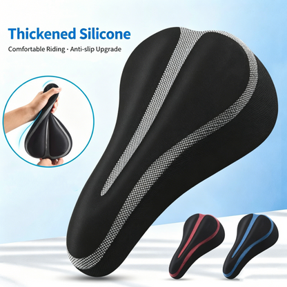 🚴 50% OFF NOW! 🍑 Dual-Layer Gel & Memory Foam Bike Seat – Relieves pressure points, absorbs shock & keeps you comfortable on long rides – no more saddle soreness ✨