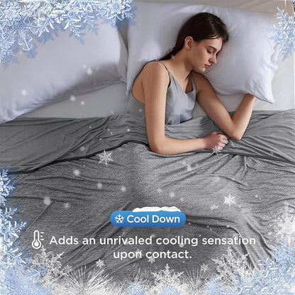 🏆LAST DAY SALE 63% OFF!!💕Smart Cooling Blanket❄️ Lightweight • Breathable • For Hot Sleepers & Night Sweats 😴