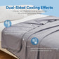 🏆LAST DAY SALE 63% OFF!!💕Smart Cooling Blanket❄️ Lightweight • Breathable • For Hot Sleepers & Night Sweats 😴