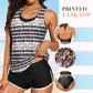 📢📢50% OFF !! ⏰Women's Comfortable Printed Bikini 3-Piece Set