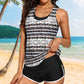 📢📢50% OFF !! ⏰Women's Comfortable Printed Bikini 3-Piece Set