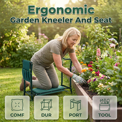 Sit & Kneel Folding Gardening Stool