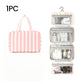 Striped Hanging Travel Toiletry Bag