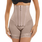 Women's Zip-Up High-Waist Tummy Control Shapewear