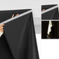 Portable Blackout Blind 🛏️🌙 – No Drill, Triple Weave, Thermal, Scalloped Edge
