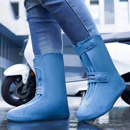 Reusable, waterproof, non-slip high-top shoe covers