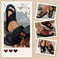 👣New Arrival 50% OFF! ☀️Women’s Stylish Crossband Slide Sandals Soft Cushion, Non-Slip Sole, Breathable, Perfect For Summer Beach, Pool & Daily Casual! 🌊☀️🌸