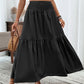 ⏳Limited-time 50% off⏰Women's High-Waist Smocked A-Line Maxi Skirt👗