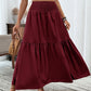 ⏳Limited-time 50% off⏰Women's High-Waist Smocked A-Line Maxi Skirt👗