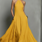 Women's Elegant Sleeveless Halter Maxi Dress