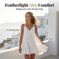 Women's V-Neck Strap Dress with Bubble Ruffle Hem