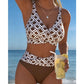 🏖️Summer Hot Sale– ONLY ￡21.99!!🔥Women's High Waist Two-Piece Bikini Set 👙🌊 | Summer Beach Essential