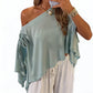Women's One-Shoulder Cover-Up Blouse