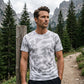 Men's Ice Silk Camouflage Short Sleeve Top