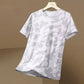 Men's Ice Silk Camouflage Short Sleeve Top
