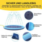 Foldable mat for outdoor swimming pools