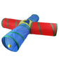 Colorful Collapsible Cat Tunnel