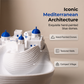🎁The Best Gift 🎁Blue and White Ocean Theme Key Holder Tray Ceramic Home Decor