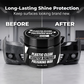 Car Plastic Scratch Remover and Restorer Wax with Sponge