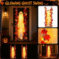 🔥🎁 New Product – 50% Off 🔥Hanging Halloween Ghost on Swing with Remote LED and Maple Leaves