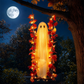 🔥🎁 New Product – 50% Off 🔥Hanging Halloween Ghost on Swing with Remote LED and Maple Leaves