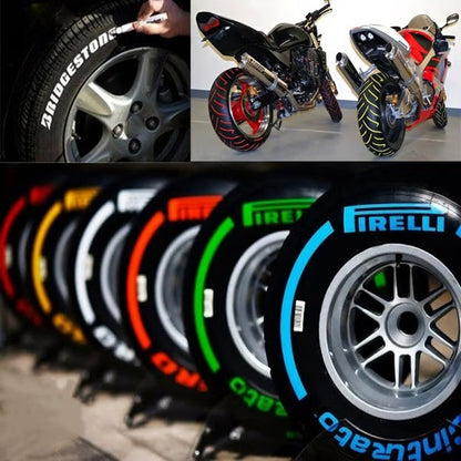 🔥HOT SALE 50%OFF🚗Oil-Based Waterproof Tire Paint Marker