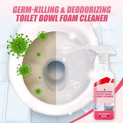 Kiemtötende & Geurverwijderende Toiletschuimreiniger