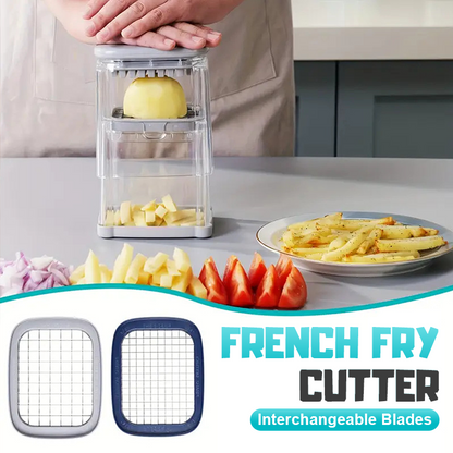 🍟 50% OFF! 🔪 4-in-1 French Fry Cutter – Versatile & Easy to Use ✨