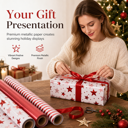 Christmas Wrapping Paper Roll