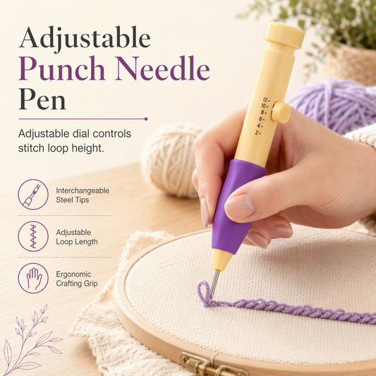 Punch Needle Embroidery Tool Kit