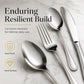 4-Piece Stainless Steel Flatware Set