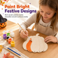 🎃 Halloween Wooden Pumpkin Craft Kit | DIY Wind Chime