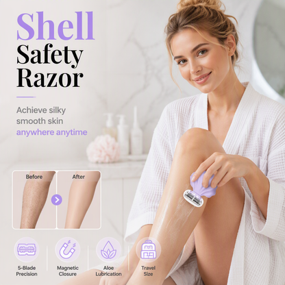 🔥Portable Shell Shaped Manual Razor for Women