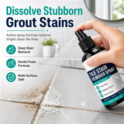 🧼2+1 FREE!!🎯 Grout Cleaning Spray – Easy care of tile grout and stains in damp areas