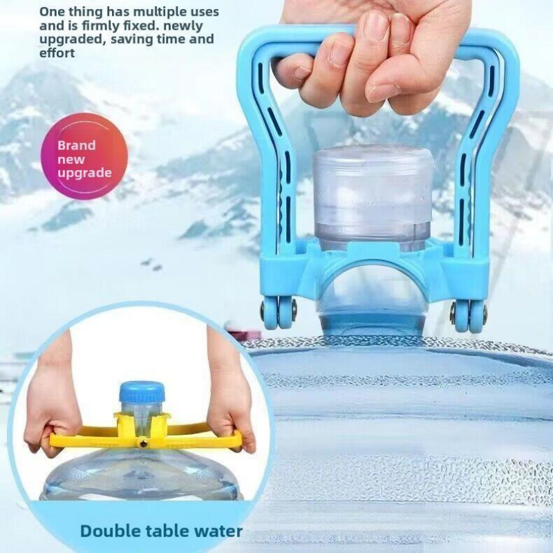 Heavy-Duty Water Bottle Handle for Large Dispenser Bottles – Yellow or Blue