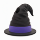 3D Printed Halloween Can Holder with Witch Hat Lid