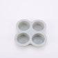 4-Cavity Silicone Cake Baking Mold