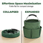 Collapsible Picnic Basket Foldable Cleaning Caddy