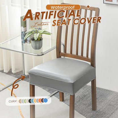 📢📢 65% OFF🪑  Waterproof Stretch PU Leather Dining Chair Seat Cover 💧